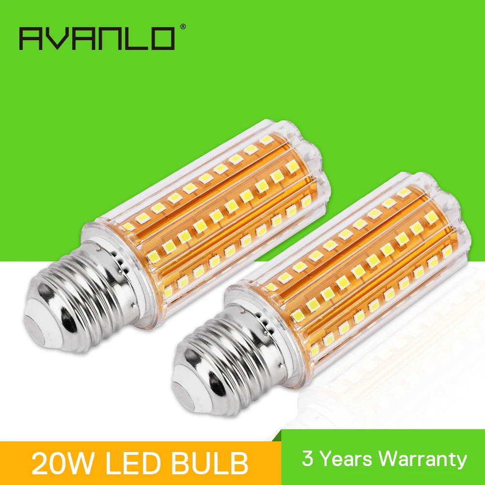 

110V 220V 12W Led Corn Lamp E27 Led Bulb Kitchen Chandelier Lighting 90LEDs Home Light SMD5730 Candle LED Light Bulb