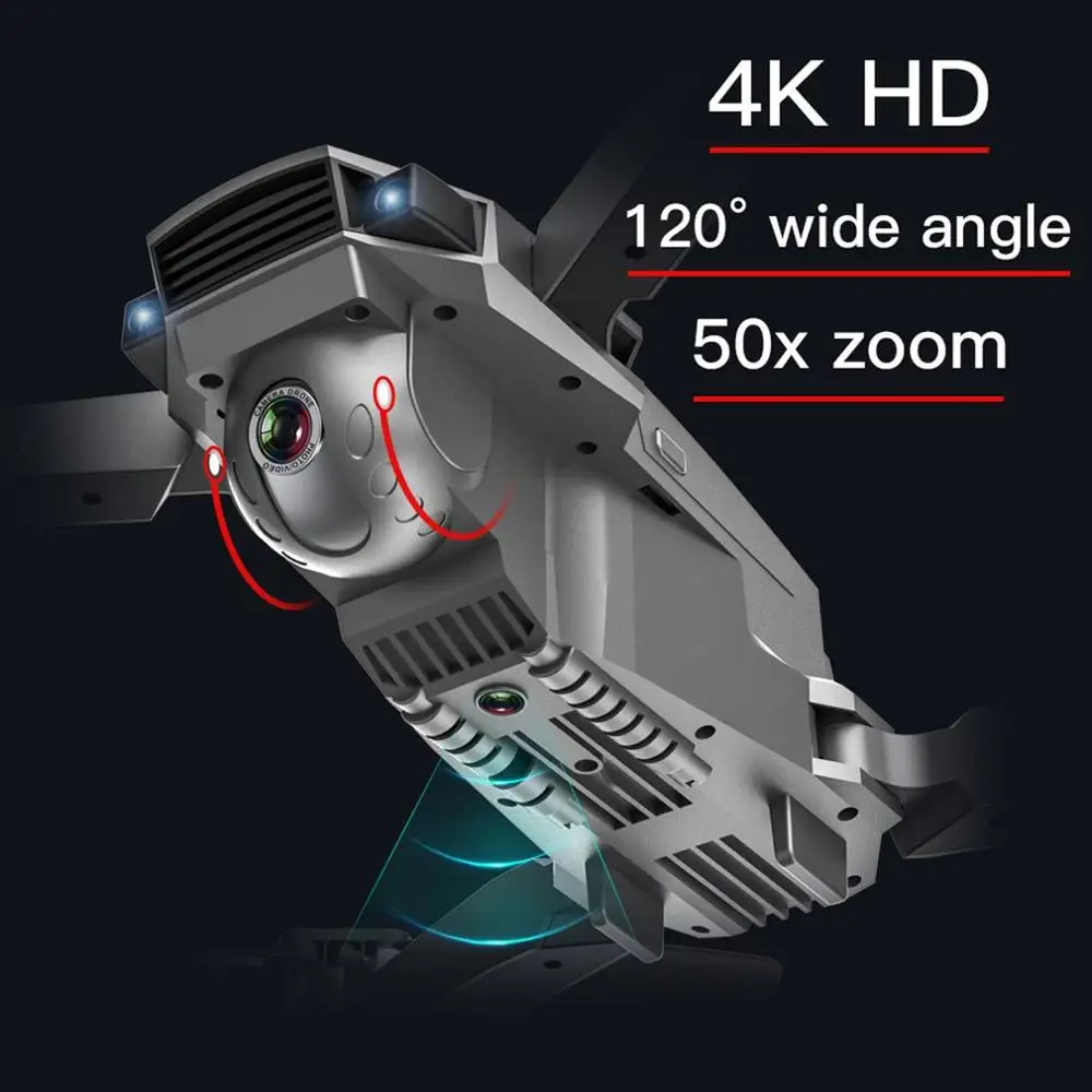 SG907 RC Дрон GPS с 4 K/1080 P HD камерой 5G Радиоуправляемый вертолет FPV Профессиональный Дрон с дистанционным управлением игрушка+ 7,4 В 1600 мАч батарея - Цвет: 4K SB 3B
