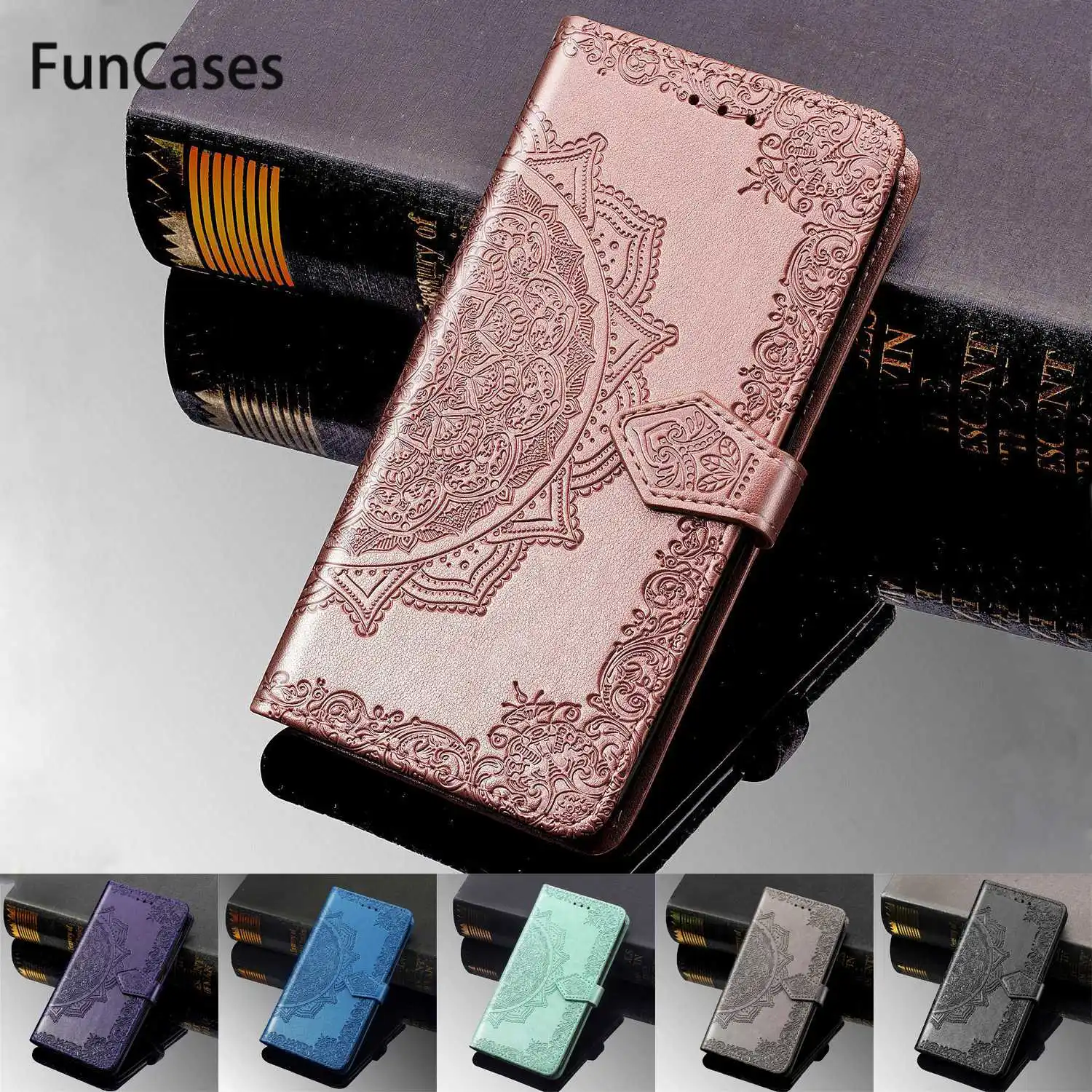 Case For Samsung Galaxy A6 Plus 2018 Cases Cover for Coque Leather Flip | Мобильные телефоны и аксессуары