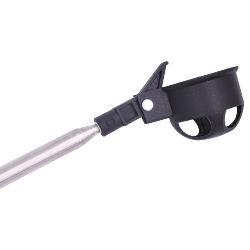 

Golf Ball Retriever Device Automatically Portable Telescopic Pick Up Ball Retriever Golf Pick Up Automatic Locking Scoop Picker