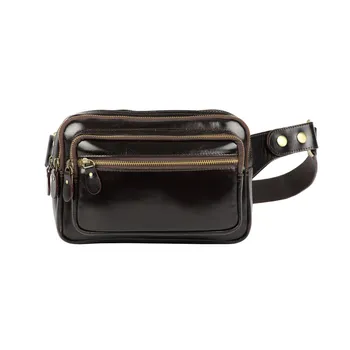 

Waist bag of smooth calfskin Bufalo BTJ-07