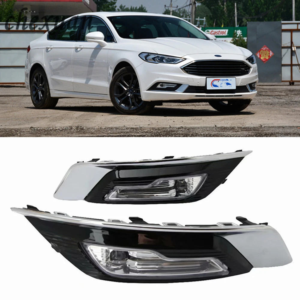 CSCSNL 1 комплект 12 В светодиодный для Fusion Mondeo 2018 DRL дневные ходовые огни дневной свет