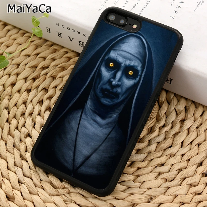 MaiYaCa The Nun Valak чехол для телефона с ужасным принтом iPhone 5 6 S 7 8 plus 11 12 Pro X XR XS Max Samsung Galaxy
