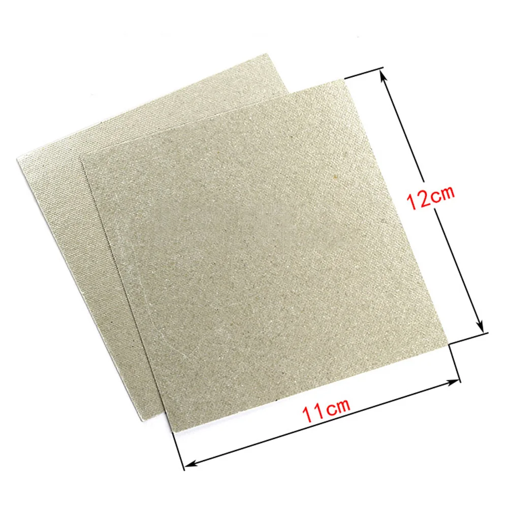 

5pcs Spare parts for microwave ovens mica microwave12*11cm mica sheets for Galanz Midea Panasonic magnetron cap midea microwave