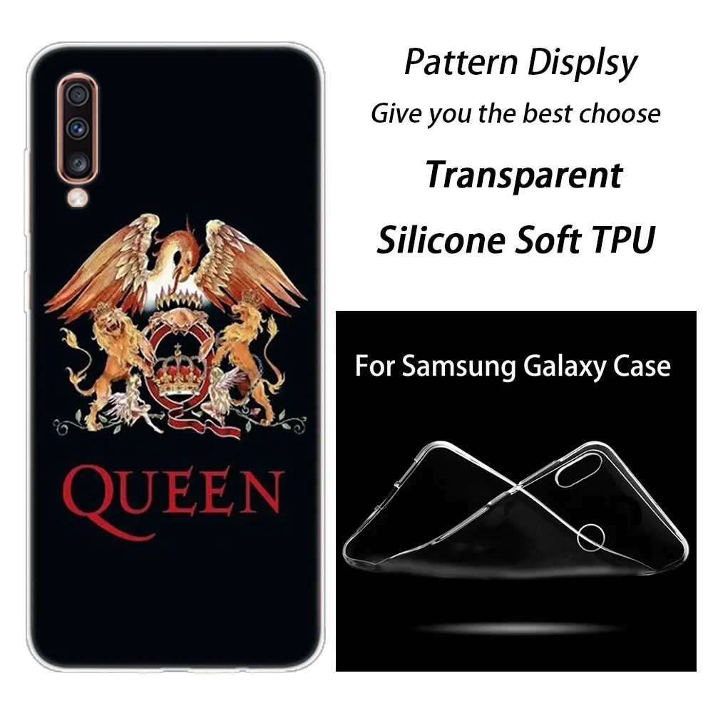 Queen Фредди Меркьюри силиконовый чехол для samsung Galaxy A90 A80 A70 A60 A50 A40 A30 A10 A20E A2CORE A9 A7 A8 A6 плюс A5 - Цвет: 006