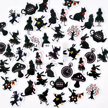 

45pcs/lot Vintage Days Animals Mini Paper Sticker Set Decoration Diy Ablum Diary Scrapbooking Stationery Stickers School Supply