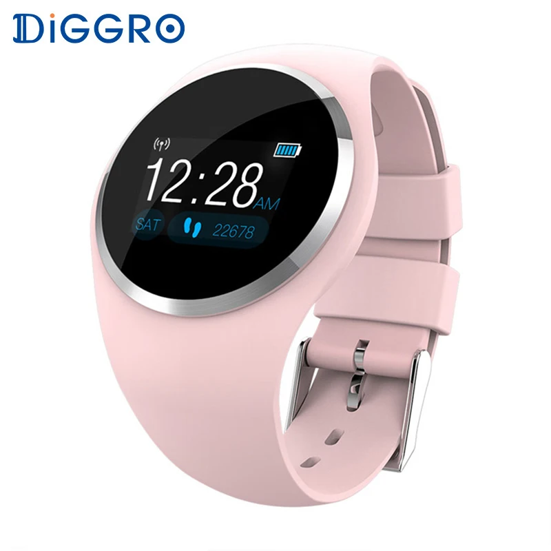 

Diggro Q1Bluetooth Lady Smart Watch Women Fashion Smartwatch Fitness Tracker Heart Rate Monitor For Android IOS Pk Q8 Q9