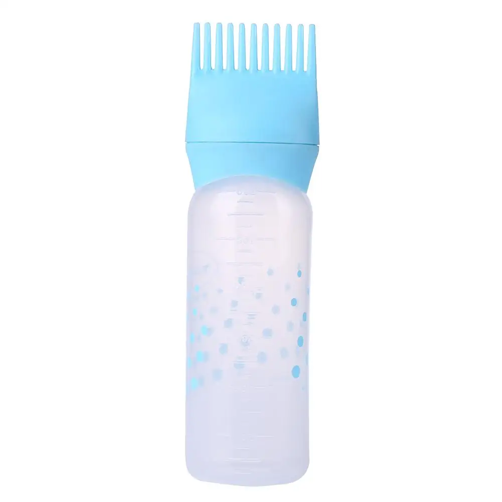 Hair Dye Applicator Bottles Plastic Hair Dye Refillable Bottle Applicator Comb Dispensing Coloring Hairdressing Styling Tool hair oil applicator bottle hair dye applicator bottle hair dyeing bottle hair dye bottle