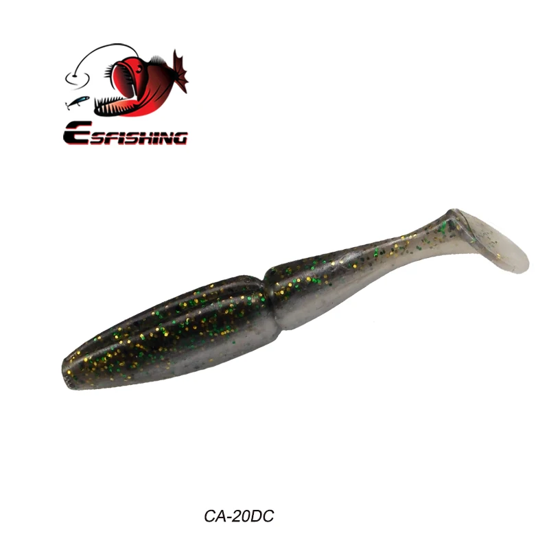 CA20DC Esfishin новые рыболовные приманки Easy Shiner 5 см 12 шт. 1,2 г Easy shiner Pesca Leurre Souple рыболовный Воблер для карпа - Цвет: CA20DC