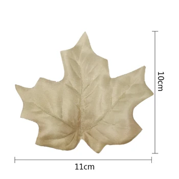

48X Autumn Maple Leaf Fall Fake Silk Leaves Craft Wedding Party XMAS Decor Mix Noel Christmas Kerstmis-