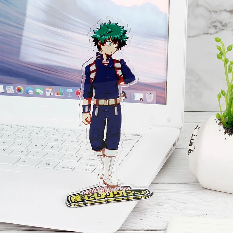 Горячая аниме мой Boku No Hero Academy Midoriya Izuku Todoroki Shoto Косплей фигурка на акриловой подставке модель настольная Декор рождественские подарки