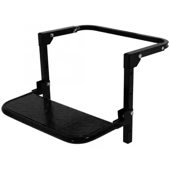 

Adjustable Wheel Step Stair Van Truck 4WD ATV 4X4 Folding Lift Ladder With Non Slip Platform