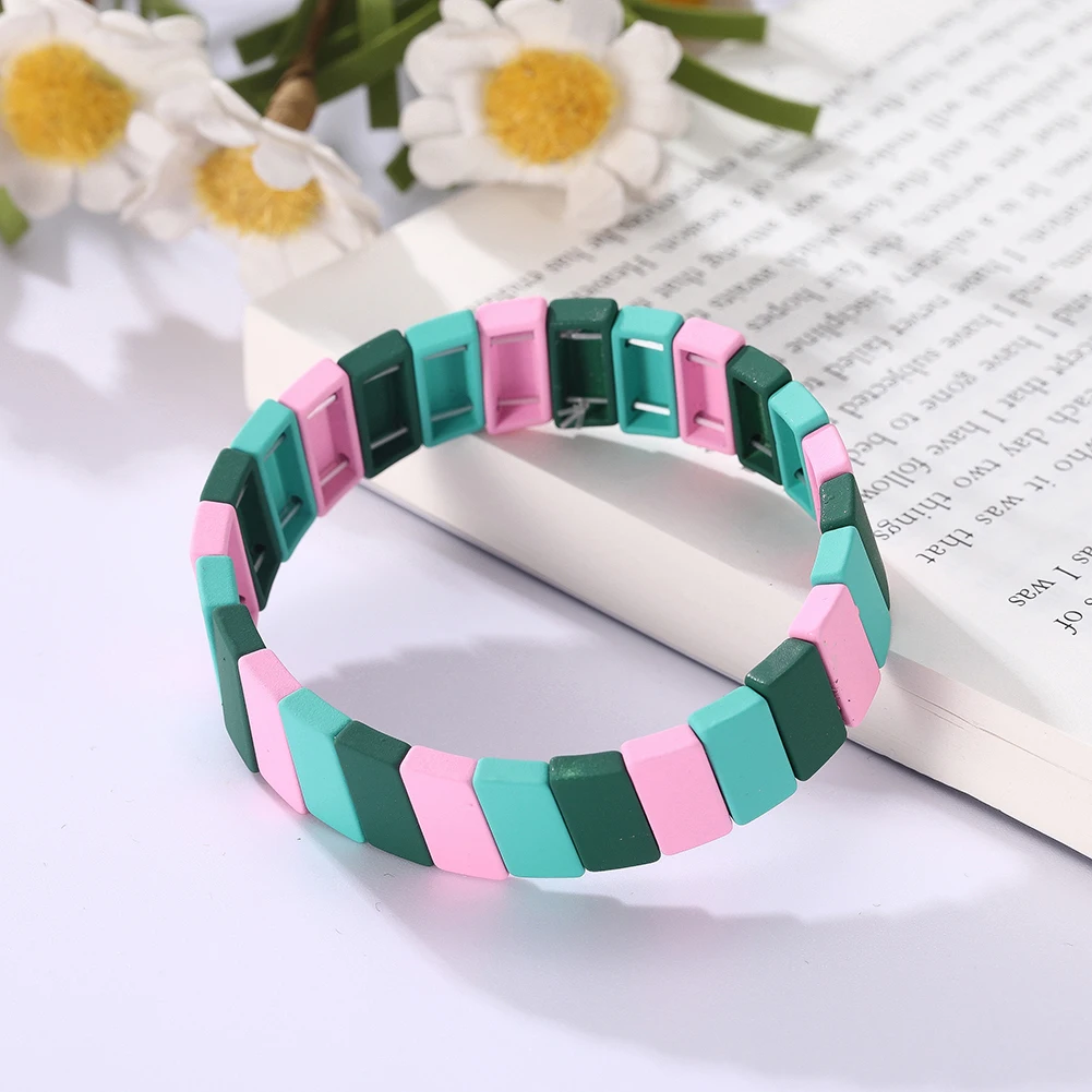 Fishhook Newst Love, эмаль, красочный сплав, металл, Elstic, мягкий, Boho, Богемия, Браслет-манжета, браслет для женщин, мужчин, влюбленных, подарок, ювелирное изделие
