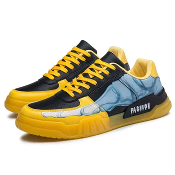 

Spring And Summer New Style Cool Mixed Colors Sports Trendy Shoes Korean-style Versatile Casual Shoes Dad MEN'S SHOES on Behalf