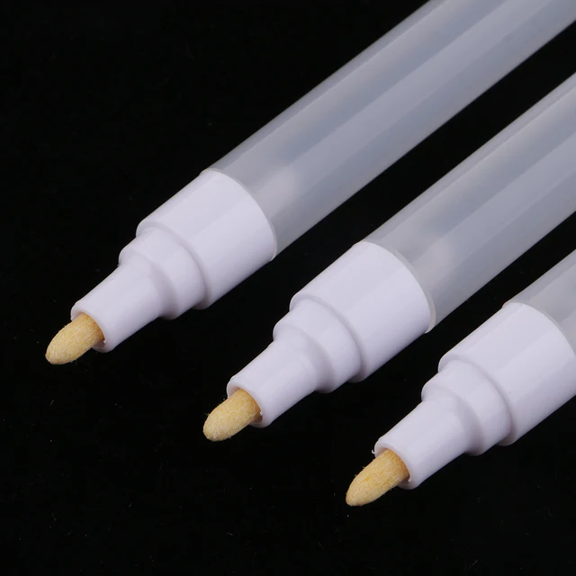 3X Akvarell Olaj Akrilfestékek Marker Toll Üres Cső Utántöltő 4.5 Mm -Es Tipp