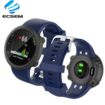

wristbands for Garmin forerunner 45 45S strap smart watch accessories Silicone sport texture band bracelet loop