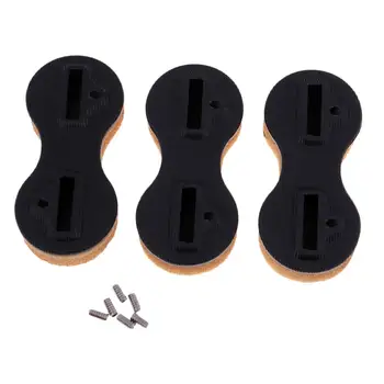 

Fcs Fusion Fin Box Surfboard Fins Surf Fin Fcs Plugs (3 Pcs ) Black