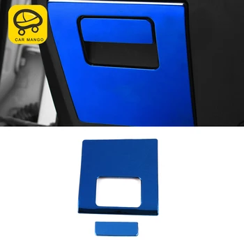 

CARMANGO for Toyota Camry XV70 2018 2019 Car Driver Seat Glove Box Handle Chrome Cover Trim Frame Sticker Interior Accessories