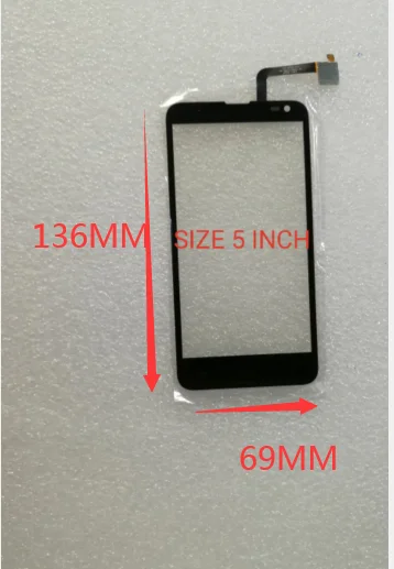 ZGY для Fly IQ4514 IQ 4514 сенсорный экран дигитайзер Датчик Переднее стекло Сенсорная