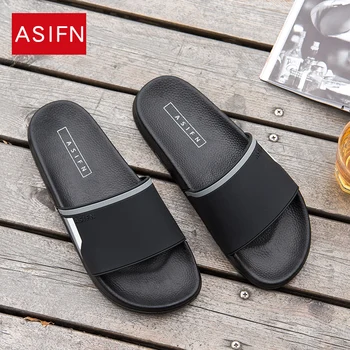 

ASIFN Slippers for Men Women Non-slip Indoor Shoes Summer Home Sandals Best Fit Loves 5 Colors