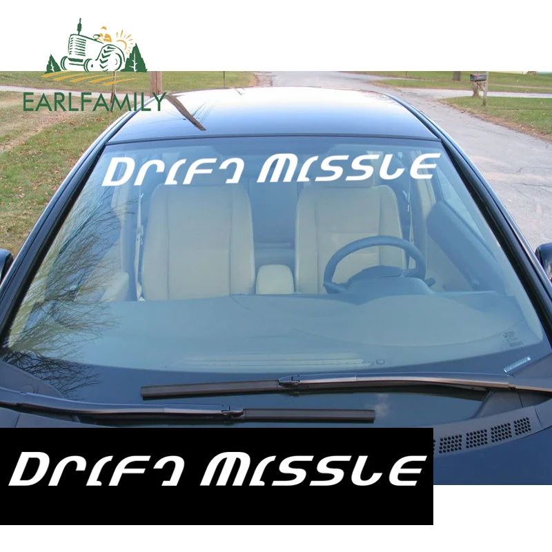 

EARLFAMILY 71 см x 7 см Дрифт мисл ветровое стекло баннер JDM 240 Rwd наклейка на шины Miata Светоотражающая Передняя наклейка на лобовое стекло автомобиля