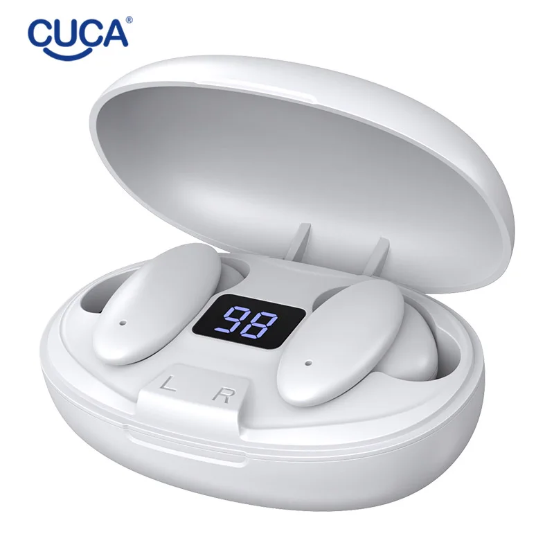 CUVA X16 TWS Bluetooth Headphone Wireless Earphone LED Display Bluetooth 5 0 Sport Headset Earbuds Airbuds with Charging Case