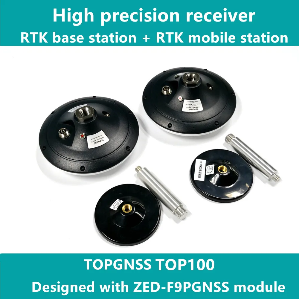 Базовая станция mobile TOP100 высокоточный модуль RTK GNSS приёмник антенна UART TTL