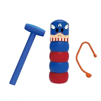

Wooden Man Magic Tricks Toy Props Immortal Daruma Toys Automatic Assemble Funny Magical Puppet Toy For Kids Gifts