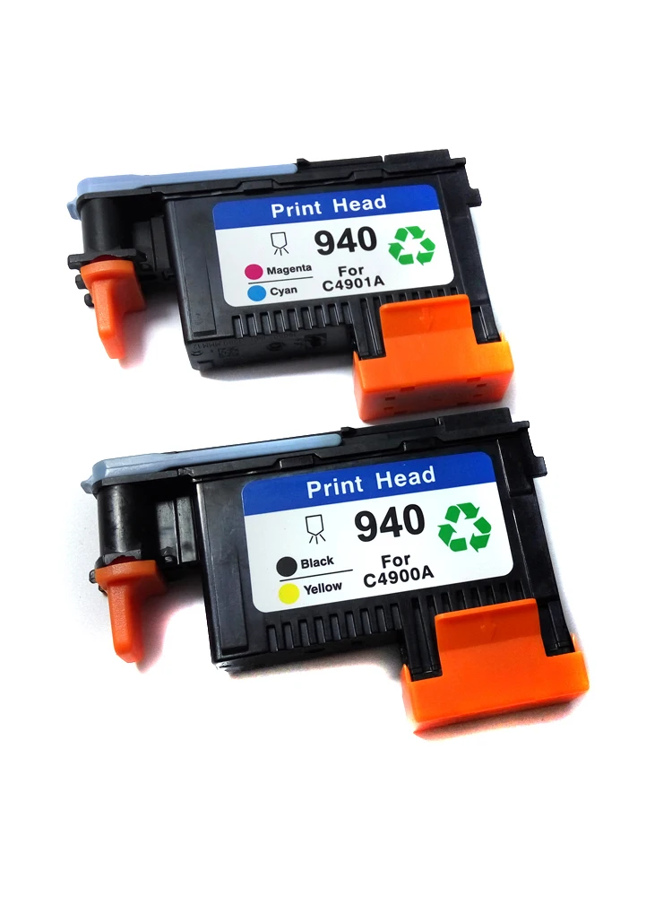 2x фастекс печатающая головка совместимый для hp940 C4900A C4901A сменная лампа для hp8000 8500 8500A