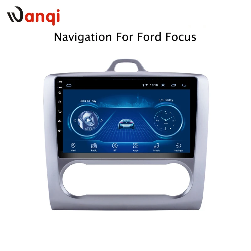 

wanqi 8.1 Car Audio Player 9inch For Ford Focus 2006-2014 Car GPS Navigation With HD Screen,Playstore,Wifi