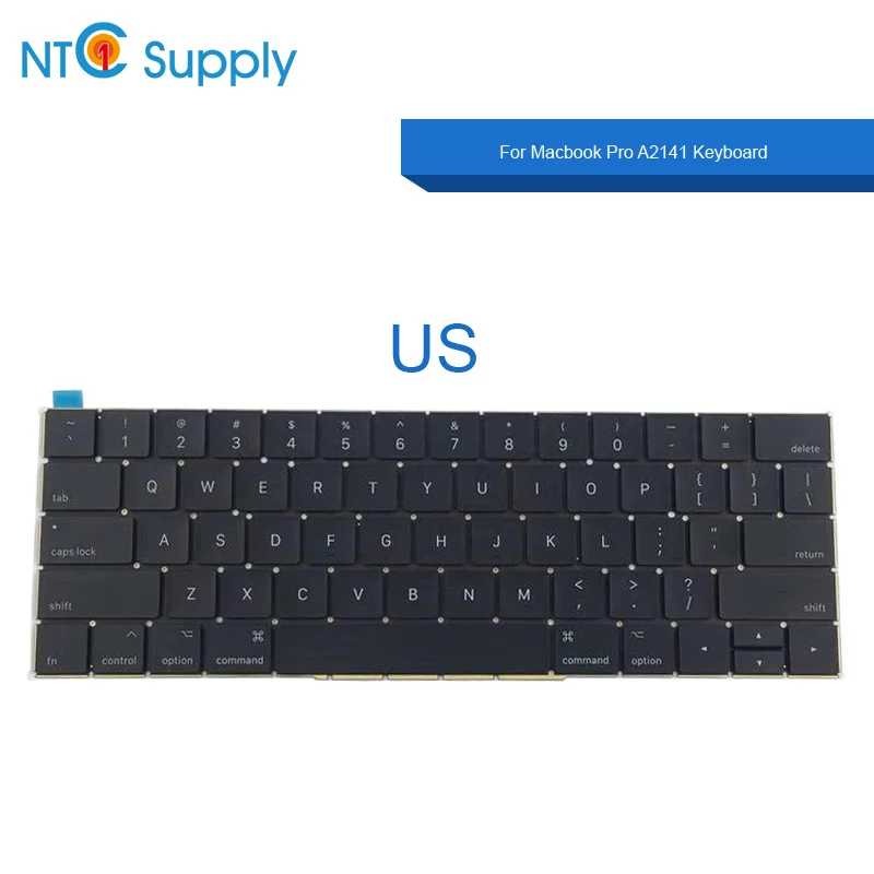 NTC поставка абсолютно для Macbook Pro A2141 Клавиатура США Великобритания Русский Японский немецкий Дания Корея Франция испанцы португальский