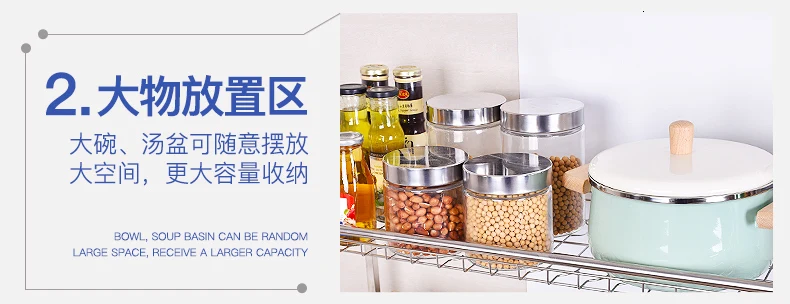 A double stainless steel sink in a kitchen sink. Put the chopsticks on the shelf