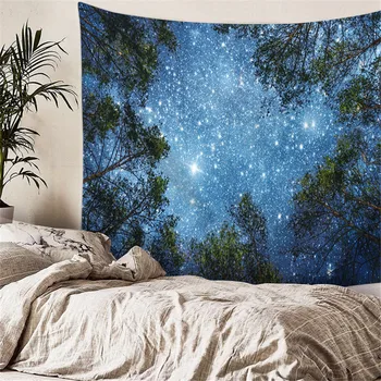 

Home Decoration Universe Printed Tapestry 3D Sky Painting Tapestry Polyester Fabric Wall Hanging Mat Nordic Yoga Mat Beach Towel