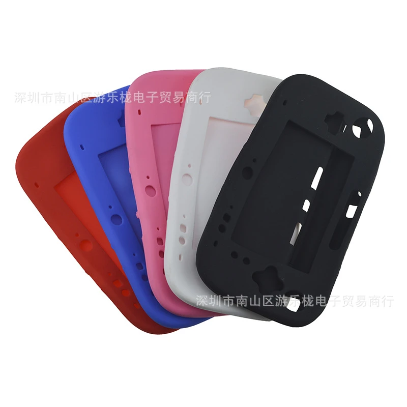 Soft Silicone Rubber Full Body Protector For Wii U Gel Case Cover Skin Shell For Nintendo Wiiu Gamepad Controller 5 Colors Ultra Cases Aliexpress