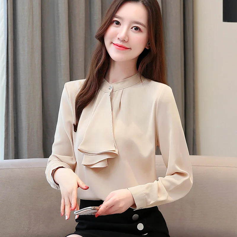 Women Blouses Korean Fashion Woman Satin Blouse Shirt Plus Size Womens Tops and Blouses Elegant Women Bow Blouse Shirts Harajuku Women Blouses Korean Fashion Woman Satin Blouse Shirt Plus Size Womens Tops and Blouses Elegant Women Bow Blouse Shirts Harajuku