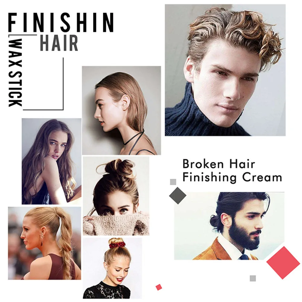 2020 New Flash Moment Broken Hair Artifact Liquid Anti-Hair Hair Styling Hair Stick Fixed Shape Broken Hair Finishing Rod 15ml (8)