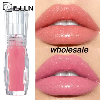 

wholesale 30/40/50pcs lipgloss Moisturizer Plumper Lip Gloss Long Lasting Sexy Big Lips Pump Transparent Vivid Colorful Lipgloss