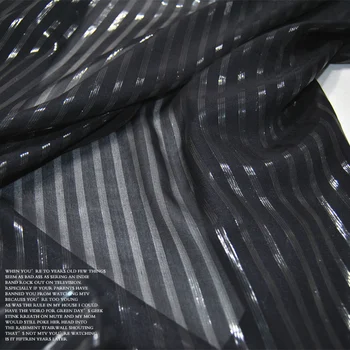 

Black silver silk zhijin mulberry silk fabrics fabrics