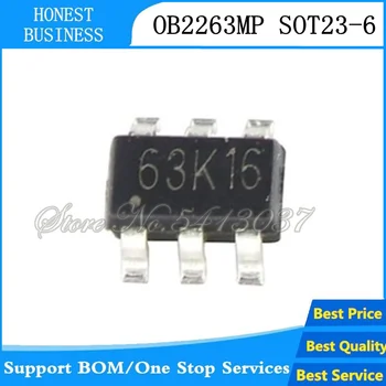 

10PCS OB2263MP OB2263 chip type: 63A SOT23-6 Current Mode PWM Controlle 100% new original