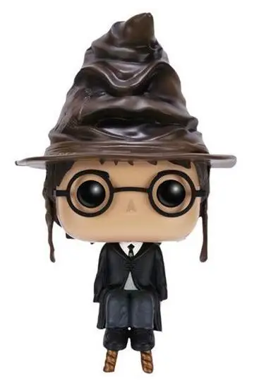 Funko Pop Movie Гарри Поттер Гермиона Рон Добби Луна персонажи Дамблдор 10 см Виниловая кукла Фигурка Коллекция Модель игрушки