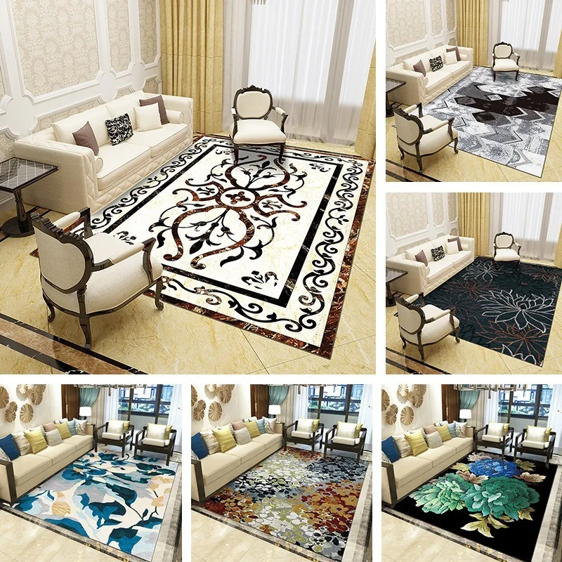 

Simple Personality Bedroom Decor Carpet Study Bedside Blanket Doormat Floor Mat Washablewholesalerug for Living Room Rugs Rug