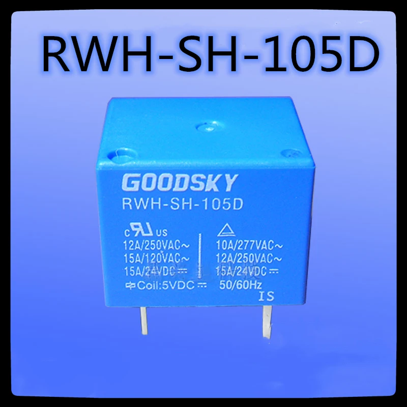 (10PCS) RWH-SH-105D 5VDC RWH-SH-112D 12VDC RWH-SH-124D 24VDC DIP5 Relay New and original | Электронные компоненты и