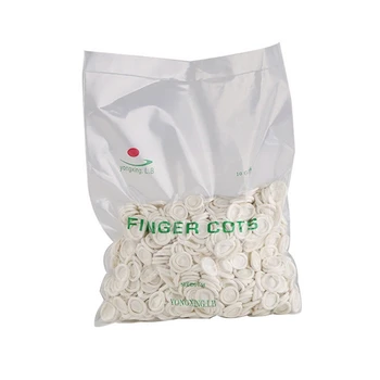 

500G/Bag Disposable Dust-Proof Anti-Static Natural Latex Finger Sleeve Gloves Set