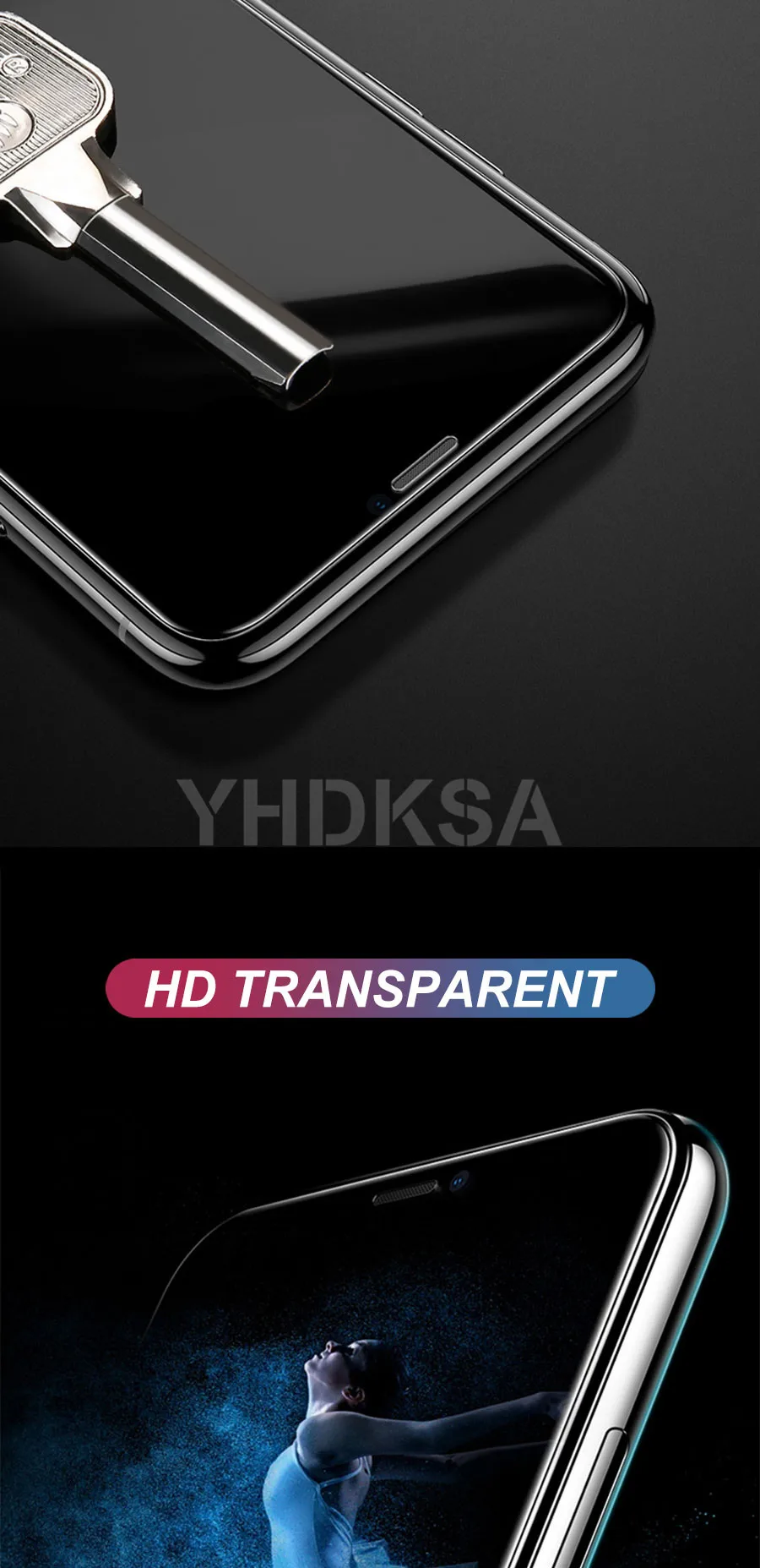 9H HD закаленное стекло для iPhone X XS 11 Pro Max XR 8 Защита экрана 5S SE защитное стекло iPhone 7 8 6 6S Plus X 11 Pro стекло