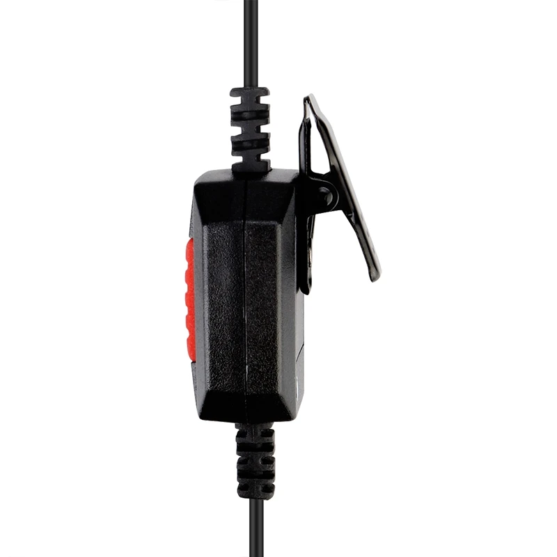 Retevis EA110M 6Pin Stylus PTT Mic Earpiece Covert Air Tube and IP66 Waterproof Headset for GP328 Plus C9086A