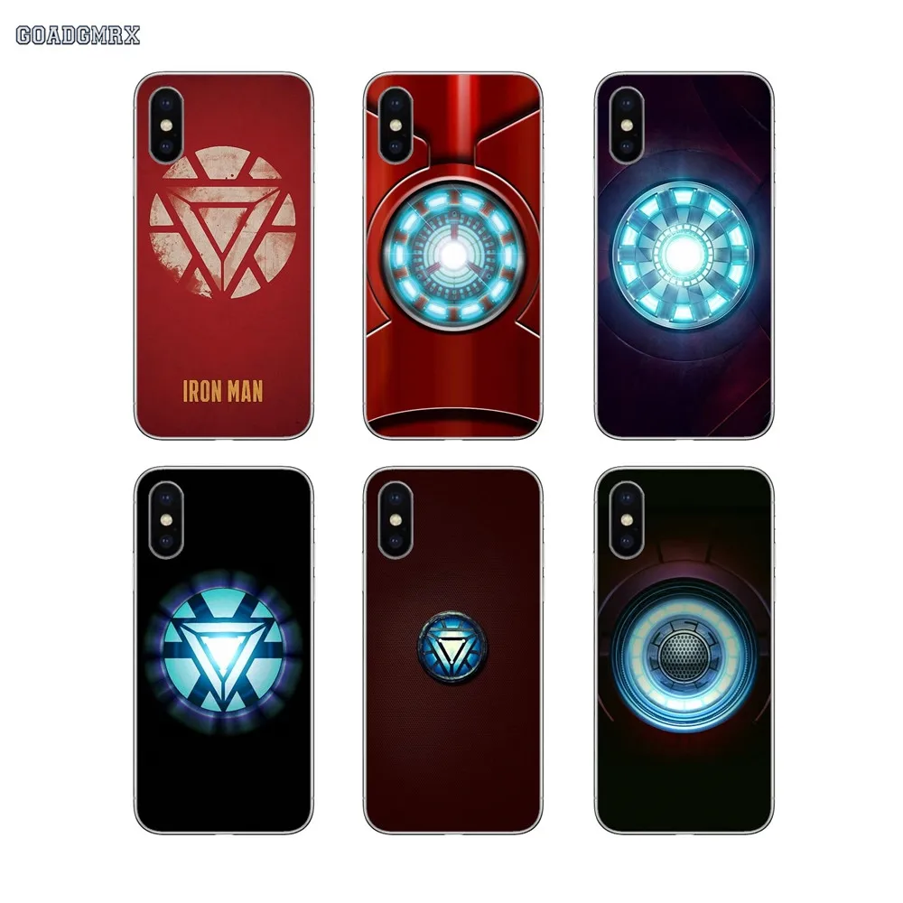 

Transparent Soft Cases Iron Man Arc Reactor For Samsung Galaxy A3 A5 A7 A750 2016 2017 A10 A30 A40 A50 A70 A6 A8 A9 Plus J8 2018
