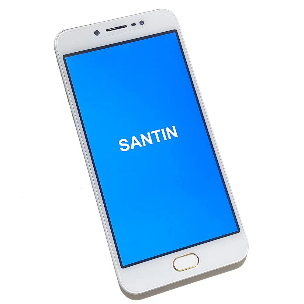 Phone Smartphone  SANTIN A8 5.5" 4GB RAM 32GB ROM fingerprint scanner touch ID Octa Core 4G LTE 4G Mobile Cell Smartphone Phone newest android phone t mobile