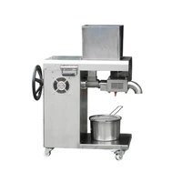 Automatic Oil Press Machine Commercial Presser Sunflower Seeds Peanut Extractor 10-25Kg/H 2