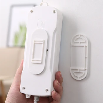 

New Product Punch-Free Socket Holder Plug-in Patch Panel Holder Creative Wall-mounted Powerful Seamless Patch Panel Socket Hook