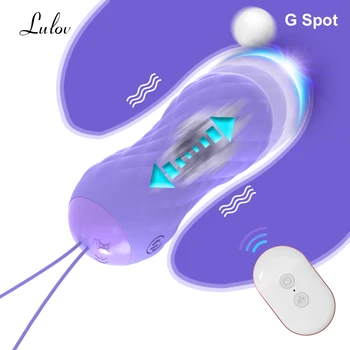 G-Spot Thrusting Vibrator For Women Wireless Remote Control Simulator Vaginal ball Vibrating Love Egg Sex Toys Goods for Adults 1